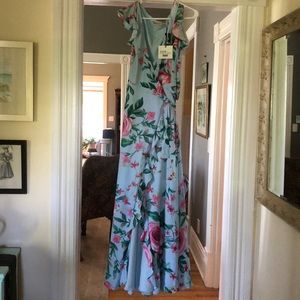 NWT fame & partners wrap dress